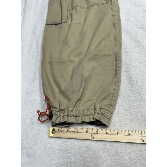 Vintage Bugle Boy Cargo Pants Tan Beige Loose Baggy Skater Y2K Men's Size 38x30 - Picture 8 of 9